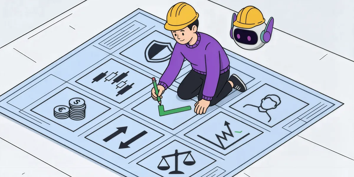 Structured trading plan framework tailored to day, swing, and position trading styles