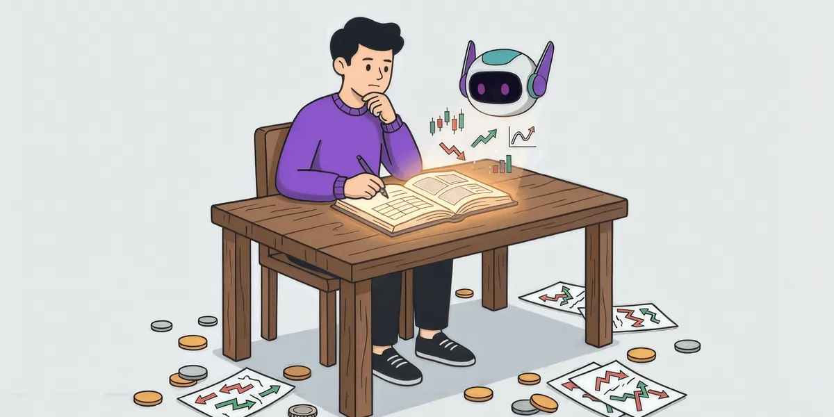 Trader following a clear plan to build long-term financial freedom