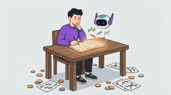 Trader following a clear plan to build long-term financial freedom